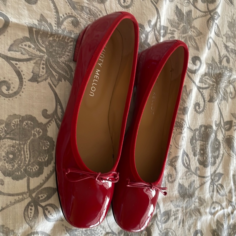 Minty Mellon by Tamara Mellon RED PATENT LEATHER